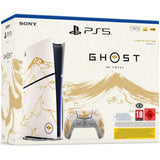 Console PS5 Standard - Édition limitée Ghost of Yotei - Gold + Jeu Ghost of Yotei (code de téléchargement)