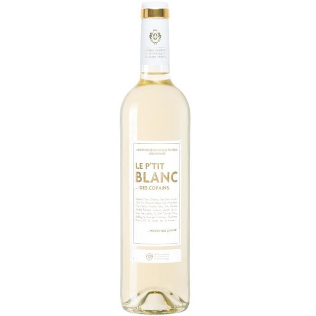 Le P'Tit Blanc Des Copains Méditerranée - Vin blanc de Provence