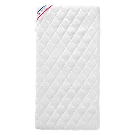Matelas Bébé Parfait - 60x120x10 cm - 2 Faces : Été / Hiver - Déhoussable - Anti Acarien