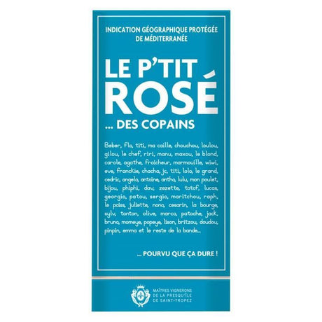 Magnum Le P'tit Rosé des Copains IGP Méditerranée - Vin rosé 2024