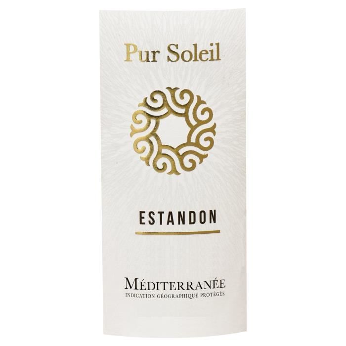 Estandon Pur Soleil Méditerrannée - Vin rosé de Provence - Bio 2024