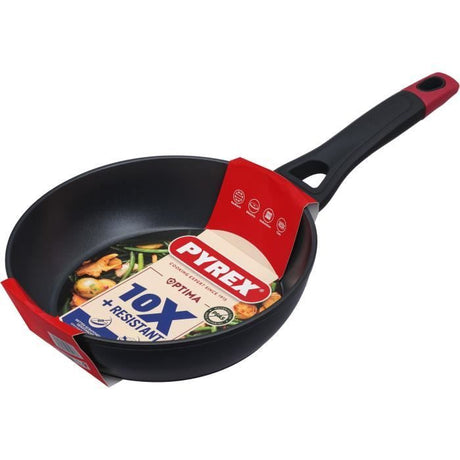 Poele profonde - PYREX - 1455026 - En aluminium forgé - Antiadhésif - 26 cm - Sans PFAS