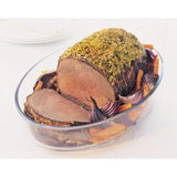 Plat a four - PYREX - 1450038 - Oval - En verre borosilicate - 35 x 24 cm