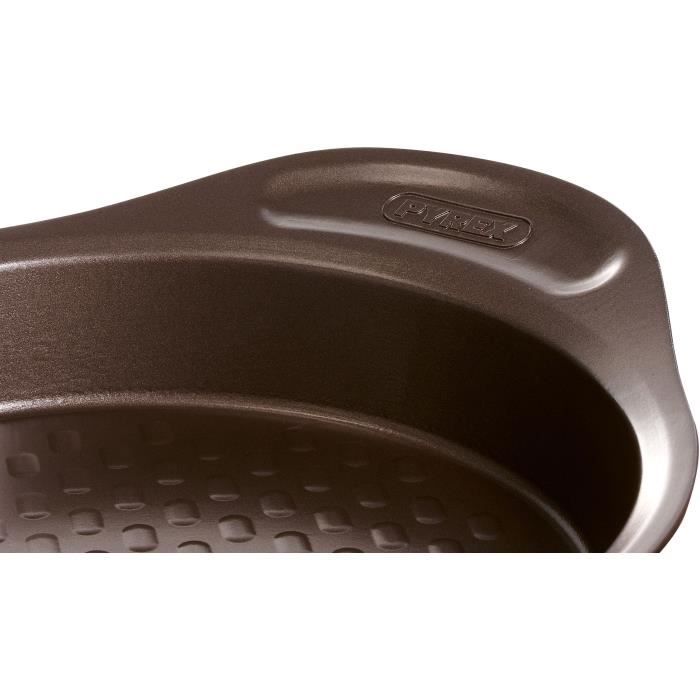 Moule a manqué - PYREX - 1452004 - En acier carbonne - Antiadhésif - 26 cm
