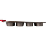Moule ŕ muffin - PYREX - 1452002 - En acier carbonne - Antiadhésif - 12 trous
