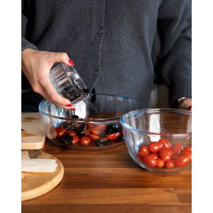 Cocotte - PYREX - 1450094 - Ronde - En verre borosilicate - 3 litres