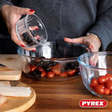Cocotte - PYREX - 1450096 - Ronde - En verre borosilicate - 2,1 litres