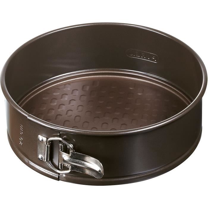 Moule a charniere - PYREX - 1452005 - Rond - En acier carbonne - Antiadhésif - 14 cm