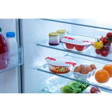 Boîte rectangulaire avec couvercle - PYREX - 1451022 - 25 x 22 cm - 2,2 L - Cook & Heat - Base en verre borosilicate