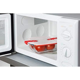 Boîte rectangulaire avec couvercle - PYREX - 1451022 - 25 x 22 cm - 2,2 L - Cook & Heat - Base en verre borosilicate