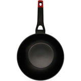 Wok - PYREX - 1455021 - En aluminium forgé - Antiadhésif - 28 cm - Sans PFAS