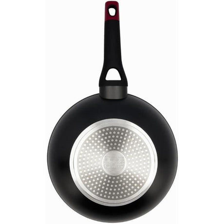 Wok - PYREX - 1455021 - En aluminium forgé - Antiadhésif - 28 cm - Sans PFAS