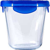 Lot de 3 Boîtes de conservation Pasta Box - PYREX - Cook&Go - Verre - Couvercle étanche - 12x12 cm - 0,8 L