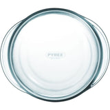 Lot de 2 cocottes - PYREX - Verre - Rond - 1,6 L