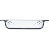 Lot de 4 plats a four - PYREX - Verre - Rectangulaire - 27/31/35/39 cm
