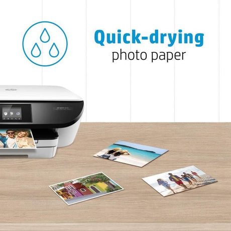 Papier photo brillant HP Everyday - 100 feuilles/A4/210 x 297 mm - Polyvalent 200 g/m˛