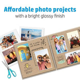 Papier photo brillant HP Everyday - 100 feuilles/A4/210 x 297 mm - Polyvalent 200 g/m˛