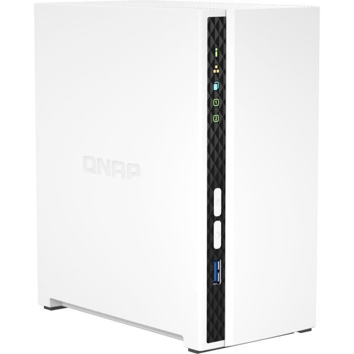 Server NAS - QNAP - TS-233 - 2 baies - 2 Go