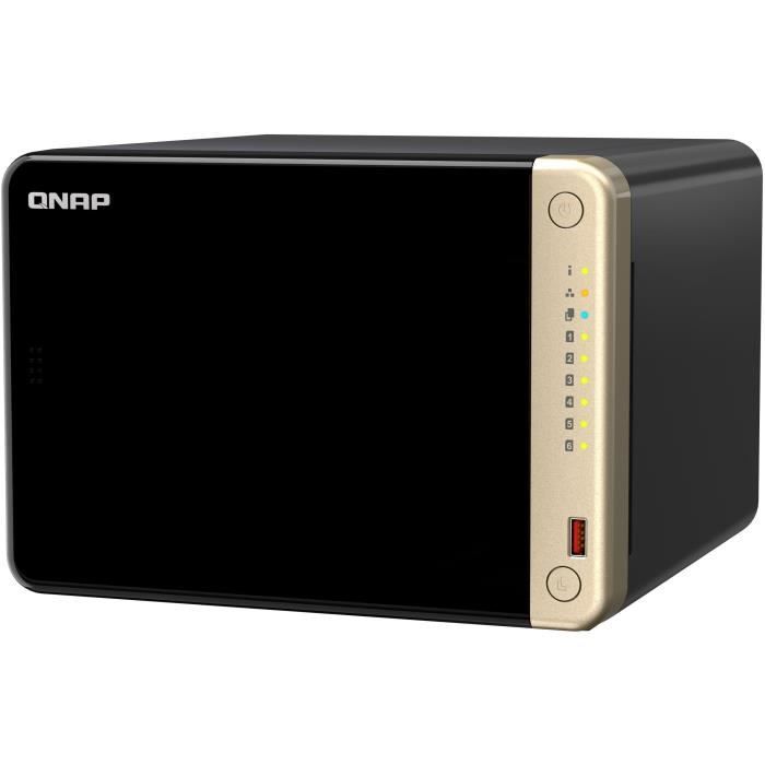 Server NAS - QNAP - TS-664 - 6 baies - 8 Go