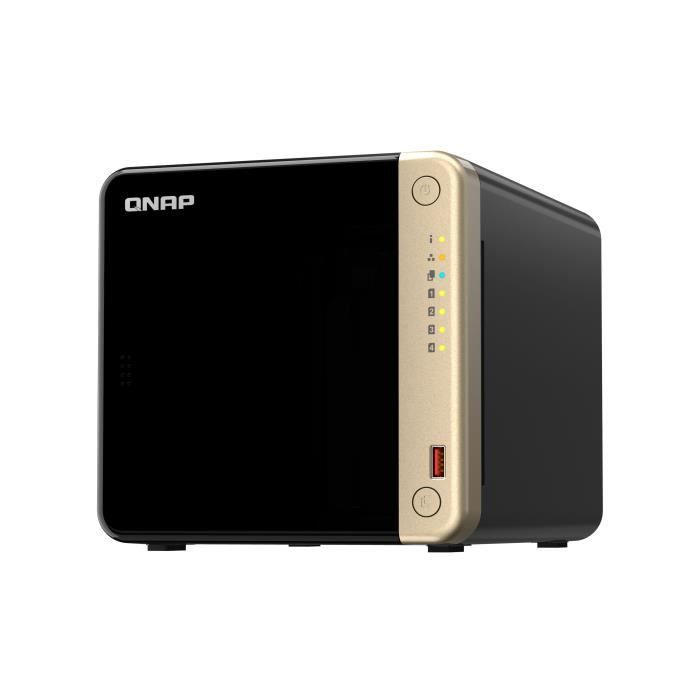Server NAS - QNAP - TS-464 - 4 baies - 8 Go