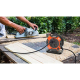 Enrouleur - QUARX - Bricolage - 15m, H05VV-F 3G1,5mm˛, disjoncteur thermique