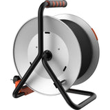 Enrouleur - QUARX - Chantier - 40m, H05VV-F 3G1,5mm², tambour métallique