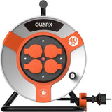 Enrouleur - QUARX - Chantier - 40m, H07RN-F. 3G2,5mm˛, tambour métallique
