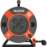 Enrouleur - QUARX - Bricolage - 40m, H07RN-F 3G  1,5mm˛, tambour plastique