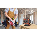 Enrouleur - QUARX - Bricolage - 40m, H07RN-F 3G  1,5mm², tambour plastique