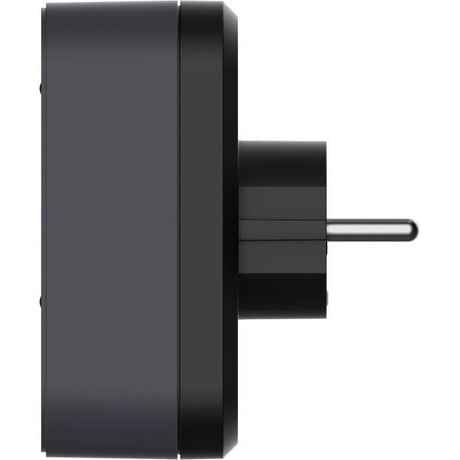 Biplite - QUARX - 2P 16A - Noir et gris anthracite, conforme NF