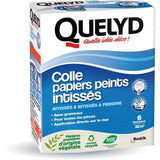 Colle papiers peints - QUELYD - Intissés en poudre - Toutes pieces - Application murale - Étui doseur 300 g