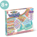 Kit de création de bracelets d'amitié - BANDAI - Rainbow Loom - Wrapit - 648 pieces - 20 projets DIY