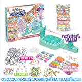 Kit de création de bracelets d'amitié - BANDAI - Rainbow Loom - Wrapit - 648 pieces - 20 projets DIY