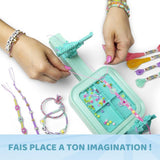 Kit de création de bracelets d'amitié - BANDAI - Rainbow Loom - Wrapit - 648 pieces - 20 projets DIY