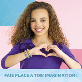 Kit créatif DIY bracelets élastiques - BANDAI - Rainbow Loom - Treasure Trove - 11 000 élastiques et accessoires