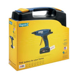 Pistolet a colle - RAPID - BGX500 - Batterie 18V - Pour colle chaude Ř12mm - Coffret (Boîte + batterie + chargeur) - (5001514)