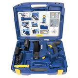 Agrafeuse électrique - RAPID - BTX553 - Batterie 18V - Pour agrafes et clous - Coffret (Boîte + batterie + chargeur) - (5001506)