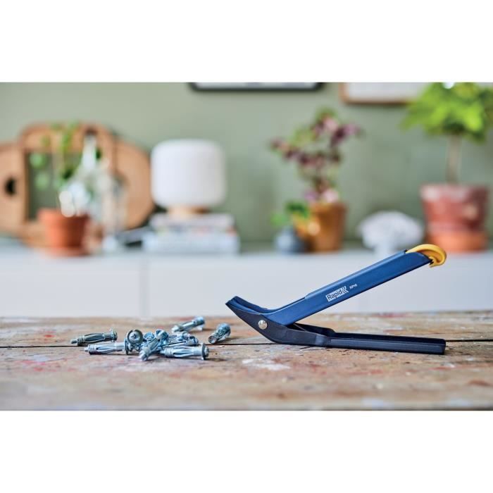 Pince a cheville - RAPID - XP10 - Fixation Murale - Kit de démarrage (Boîte + Outil + 20 Chevilles + 1 Forets) - (5001535)