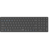 Ensemble clavier souris - RAPOO - 9700M - Sans fil - AZERTY - Ultra-slim - Noir