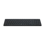 Ensemble clavier souris - RAPOO - 9700M - Sans fil - AZERTY - Ultra-slim - Noir
