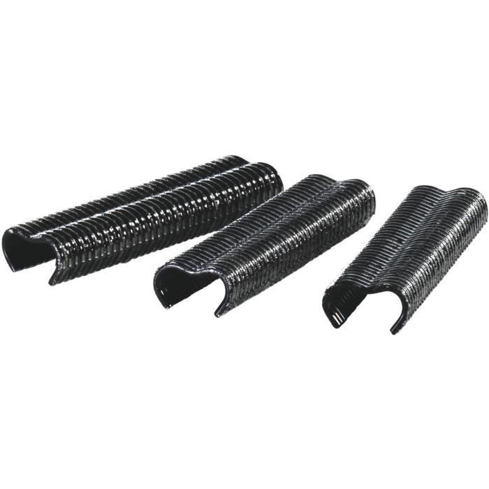 Agrafes grillage plastifiées noir VR22 de Rapid