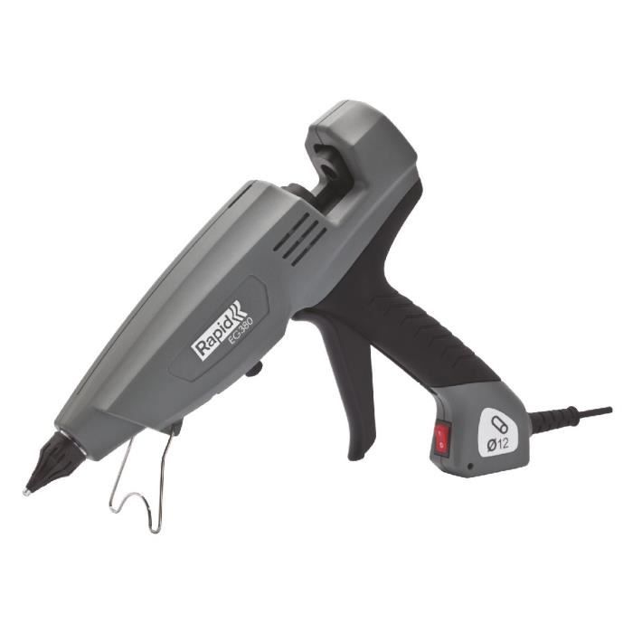 Pistolet a colle - Rapid - PRO EG380 - 400W - Débit 2200 g/h - Température réglable 120-230°C