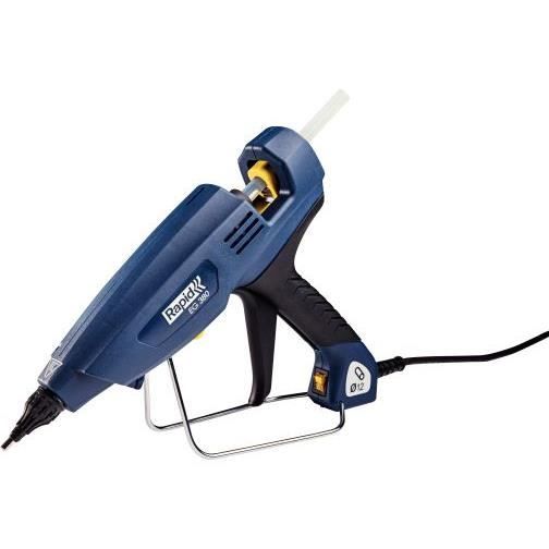 Pistolet a colle - Rapid - PRO EG380 - 400W - Débit 2200 g/h - Température réglable 120-230°C
