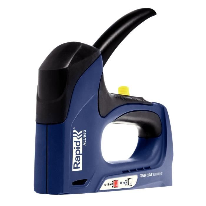 Agrafeuse dual aluminium ALU953 de Rapid