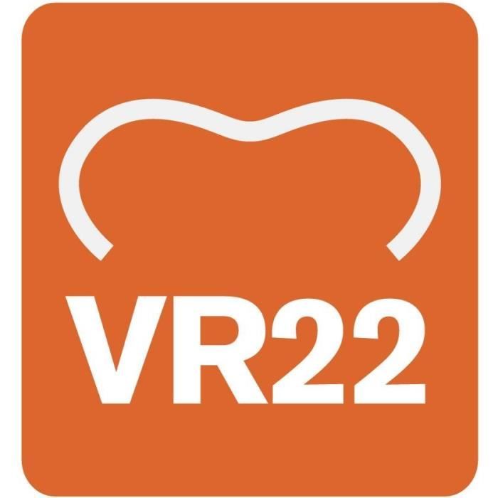 Agrafes grillage - RAPID - VR22 Anthracite - Blister 1100