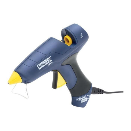 Pistolet a colle - RAPID - CG270 - Cordon amovible pour colle Ř12mm - Sans fil - Coffret Pistolet + colle 10 sticks - (5001445)