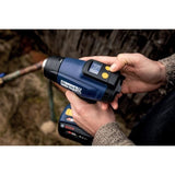 Pistolet air chaud - RAPID - RX1000 - Batterie 18V - Décapeur thermique jusqu'a 550°C - Boîte sans batterie - (5001513)