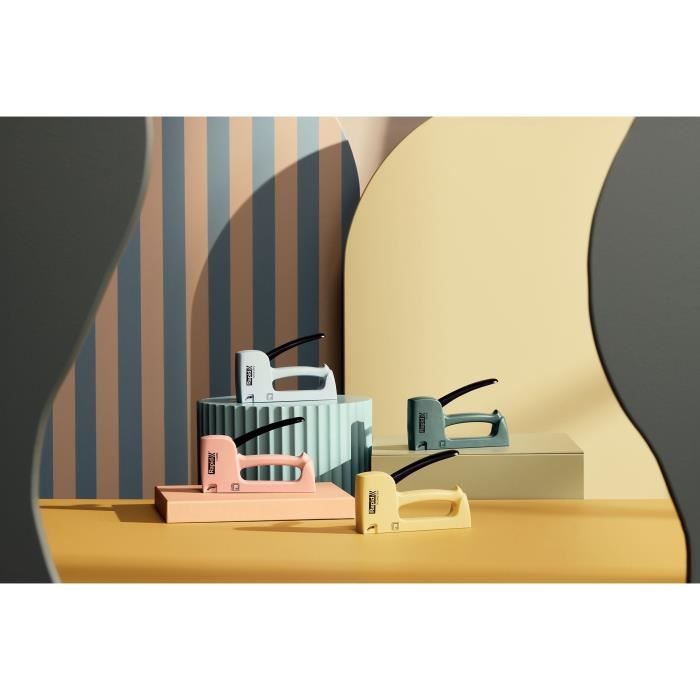 Agrafeuse manuelle éco-responsable Spirit of Sweden - RAPID - R53 - Pour agrafes 53/4-10mm - Skargard (Bleu Archipel) - (5001613)