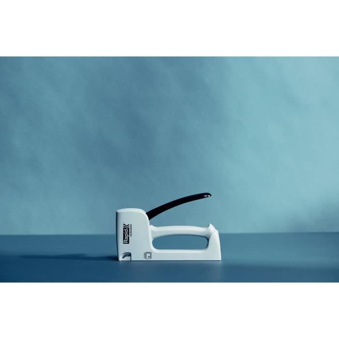 Agrafeuse manuelle éco-responsable Spirit of Sweden - RAPID - R53 - Pour agrafes 53/4-10mm - Skargard (Bleu Archipel) - (5001613)