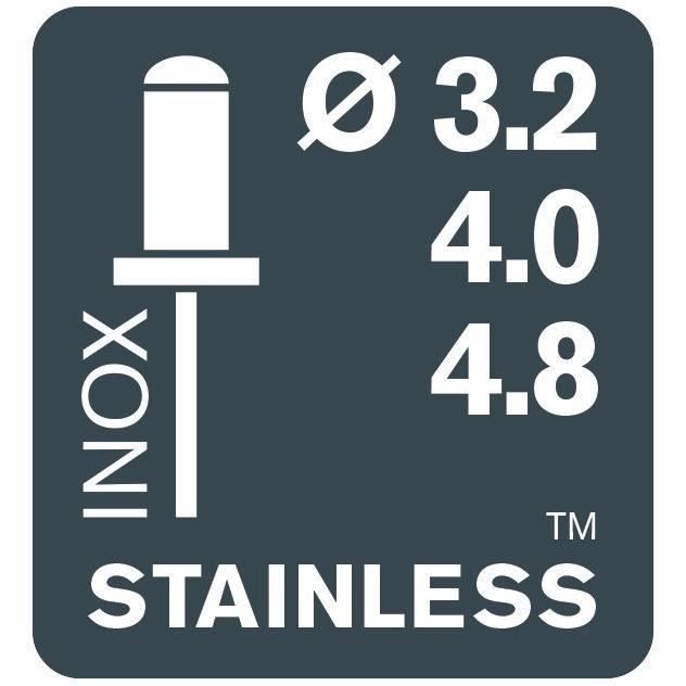 Pince rivets - RAPID - RP10 - Riveteuse pour rivet - Blister (inclus 100 rivets) - (5000376)